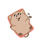 クオカは幸せだ。（個別スタンプ：17）
