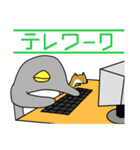 ペンギンとニワトリの生活（個別スタンプ：19）