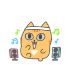 動く！ぽちゃねこ♡MeowMeowArupaca（個別スタンプ：5）