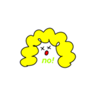 アフロちゃん使える英語スタンプ（個別スタンプ：6）