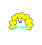 アフロちゃん使える英語スタンプ（個別スタンプ：9）