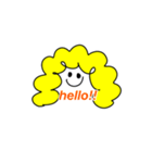 アフロちゃん使える英語スタンプ（個別スタンプ：11）