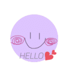 HappySmile♥(ハート編)（個別スタンプ：3）