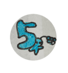 ちらっと文字（個別スタンプ：5）