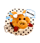パンケーキ家族（個別スタンプ：6）