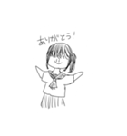 ふざけたしろホスタンプ（個別スタンプ：6）