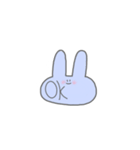 今日のうさぎ。 カラフルver（個別スタンプ：15）