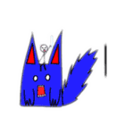 ねこ(？)スタンプ（個別スタンプ：13）
