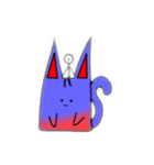 ねこ(？)スタンプ（個別スタンプ：15）