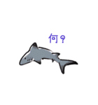 If marine life can talk to divers (JP)（個別スタンプ：11）