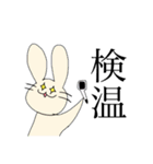 おうち時間のうさぎ（個別スタンプ：16）