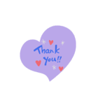 Thank youスタンプ（個別スタンプ：7）