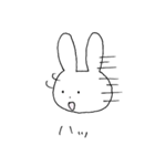 表情豊かなうさぎ②（個別スタンプ：30）