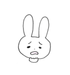 表情豊かなうさぎ②（個別スタンプ：31）