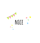 日常シンプル英語（個別スタンプ：8）