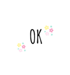 日常シンプル英語（個別スタンプ：14）