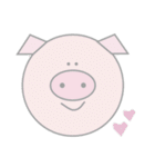 カラフルピッグ（個別スタンプ：5）