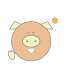カラフルピッグ（個別スタンプ：14）