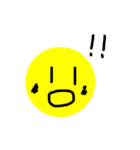 表情で表す顔（個別スタンプ：3）