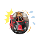 私は木製の犬のように（個別スタンプ：15）