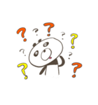 生活するパンダさん（個別スタンプ：11）