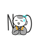 愛くるしいお坊さん（個別スタンプ：14）