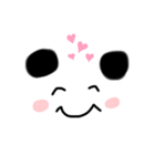 シンプルらくがきぱんだ。（個別スタンプ：1）