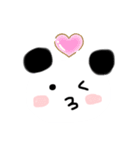 シンプルらくがきぱんだ。（個別スタンプ：6）