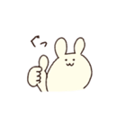 顔がでかいうさぎのすたんぷ（個別スタンプ：3）