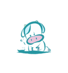 どんなときもうしくん（個別スタンプ：11）