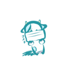 どんなときもうしくん（個別スタンプ：16）