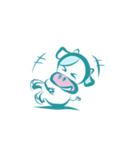 どんなときもうしくん（個別スタンプ：25）
