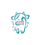 どんなときもうしくん（個別スタンプ：28）