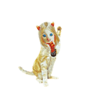 Happy Rock cat 2（個別スタンプ：2）