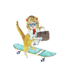 Happy Rock cat 2（個別スタンプ：6）