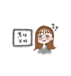 どこでも使える！おしゃれ女子たち！（個別スタンプ：5）
