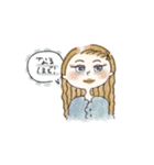 どこでも使える！おしゃれ女子たち！（個別スタンプ：16）