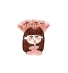 どこでも使える！おしゃれ女子たち！（個別スタンプ：19）