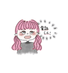 どこでも使える！おしゃれ女子たち！（個別スタンプ：22）