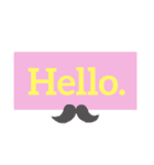 Simple stamp.01（個別スタンプ：2）