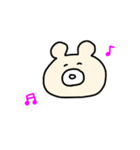 くまのキャシー いろんな顔シリーズ（個別スタンプ：3）