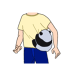 パンダのいる生活（個別スタンプ：1）