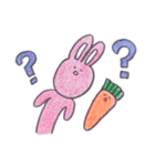 森のうさこのにんじん（個別スタンプ：19）
