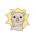 てるくま＆てる花さん（個別スタンプ：4）