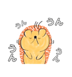 ハリネズミと一緒（個別スタンプ：6）