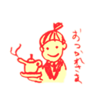 りんご母子スタンプ（個別スタンプ：17）