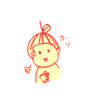 りんご母子スタンプ（個別スタンプ：20）