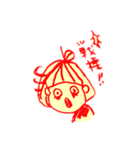 りんご母子スタンプ（個別スタンプ：33）