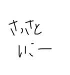 普段言う言葉（個別スタンプ：3）