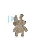 不揃いなウサギ 2（個別スタンプ：8）